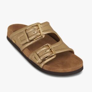 SOLD Valentino Garavani Gold Sandals